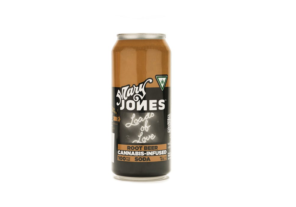 Photograph of product: Mary Jones - Soda - Root Beer 100mg
