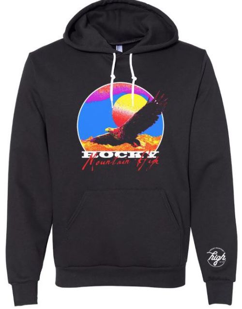Photograph of product: Hoodie - Eagle - Black (S)