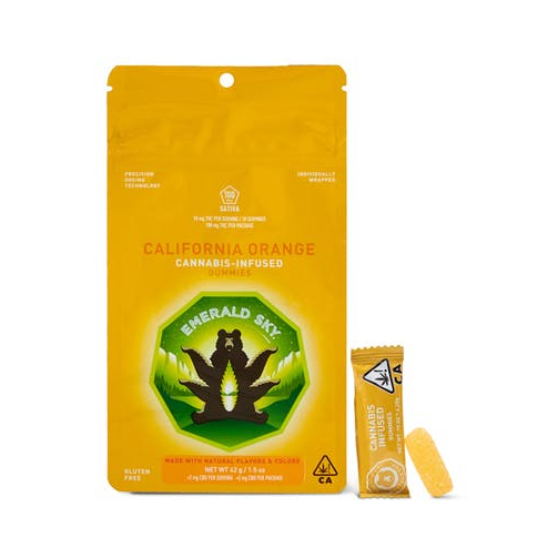 Photograph of product: California Orange Gummy (10pk)