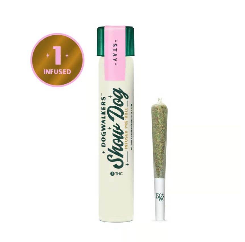 Photograph of product: Dogwalkers - Infused Pre-Roll Dulce De Uva - 1g