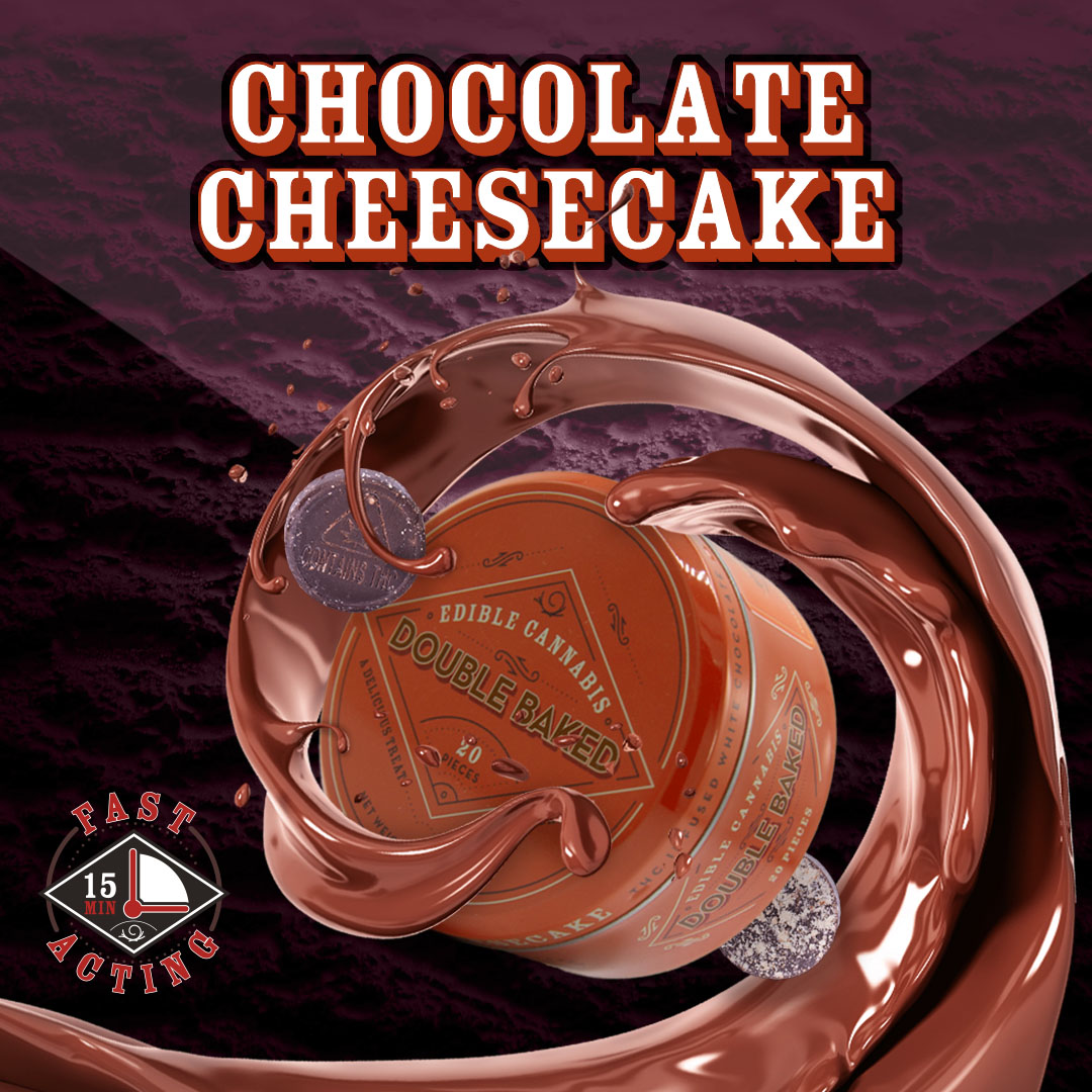 Photograph of product: Chocolate Cheesecake Chocolates 100mg (20Pk) (I)