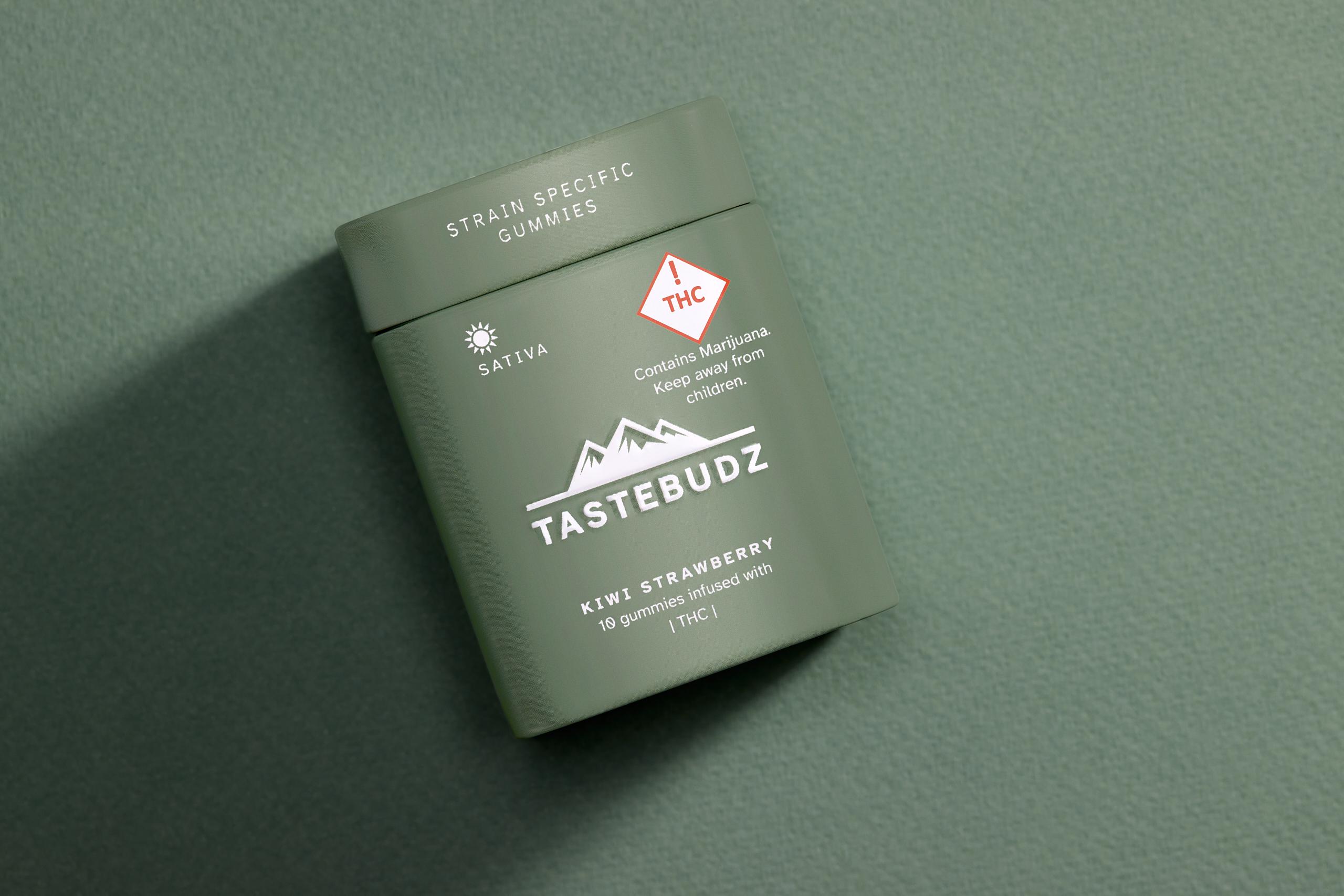 Photograph of product: TasteBudz | Gummies | (S) Kiwi Strawberry
