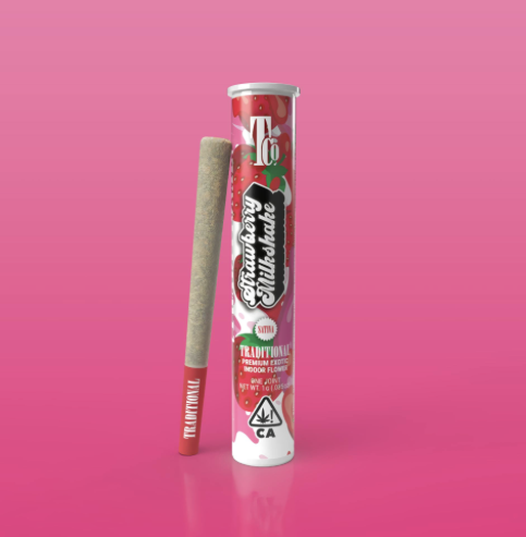 Photograph of product: Strawberry Milkshake Preroll
