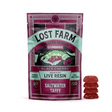 Photograph of product: Gummies | Black Cherry x Saltwater Taffy (I/H) | Lost farms
