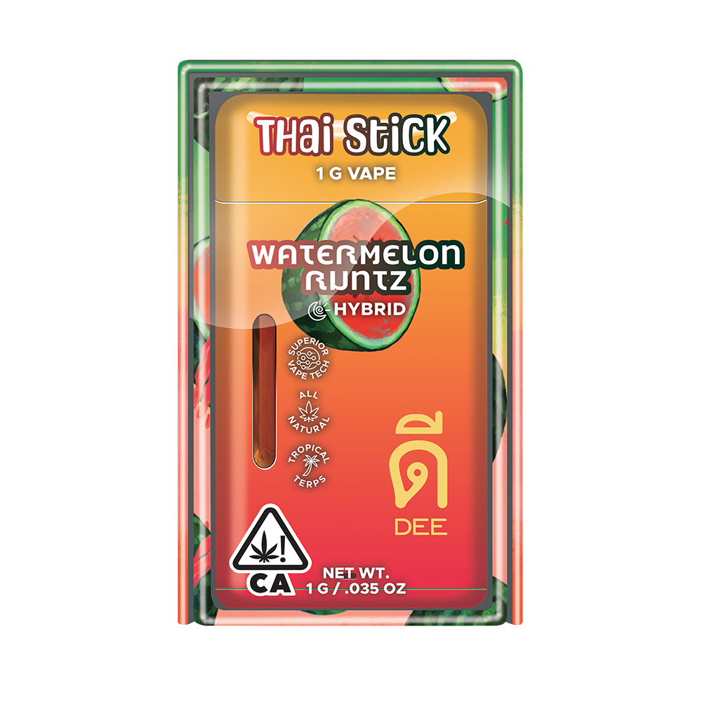 Photograph of product: WATERMELON RUNTZ - THAI STICK [ALL IN ONE] 1G