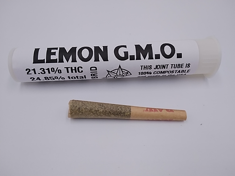 Photograph of product: Lemon GMO 0.5g Pre-Roll