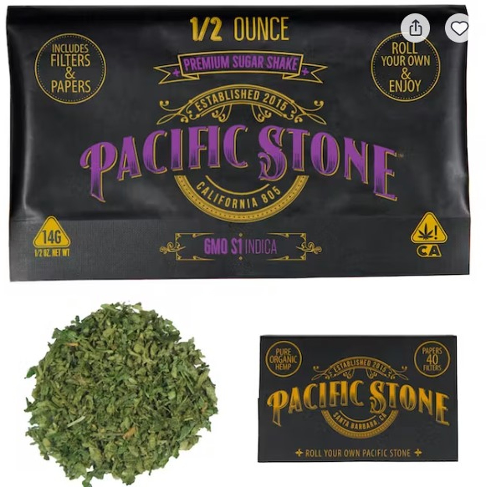 Photograph of product: Pacific Stone Shake 14g GMO