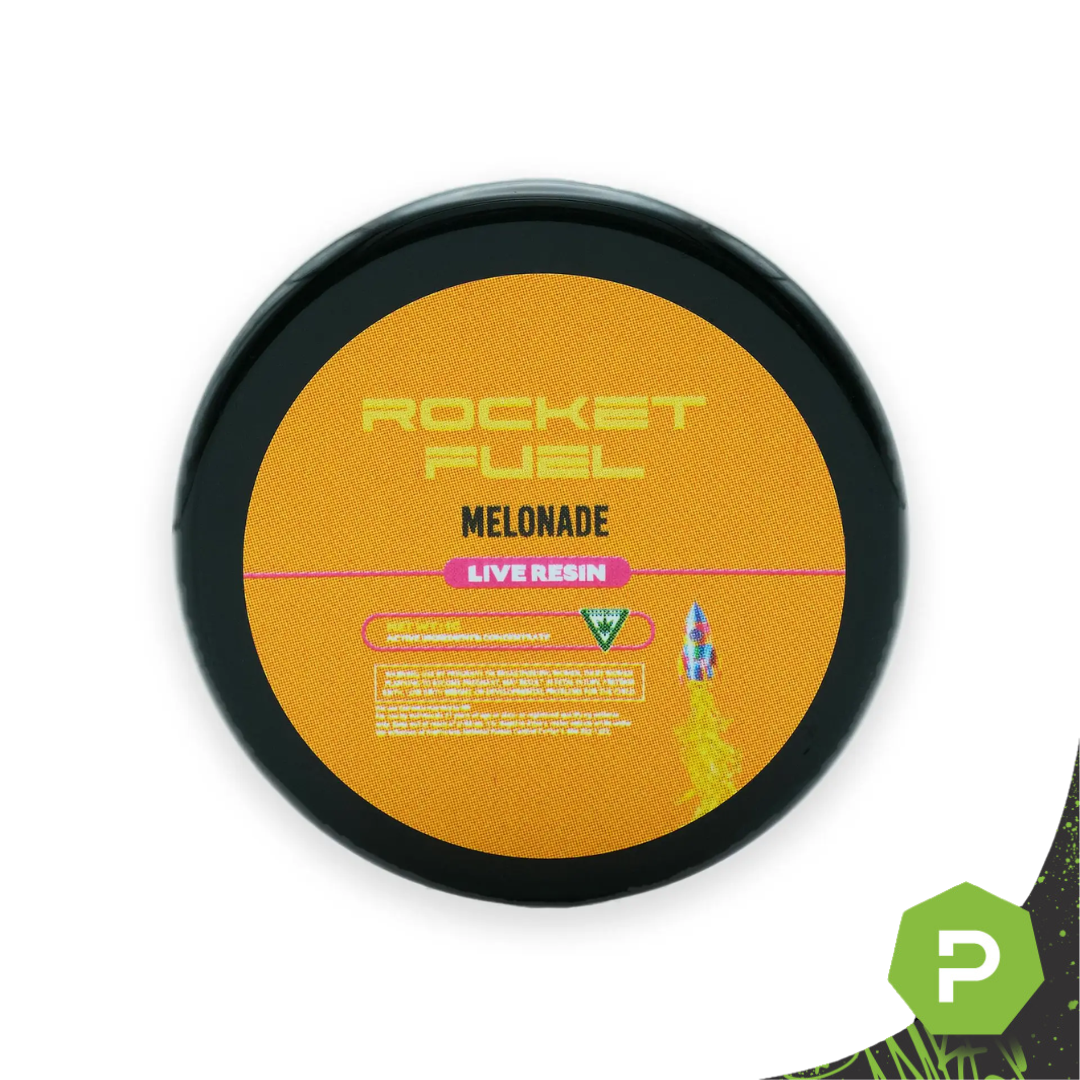 Photograph of product: Rocket Fuel Live Resin | Melonade