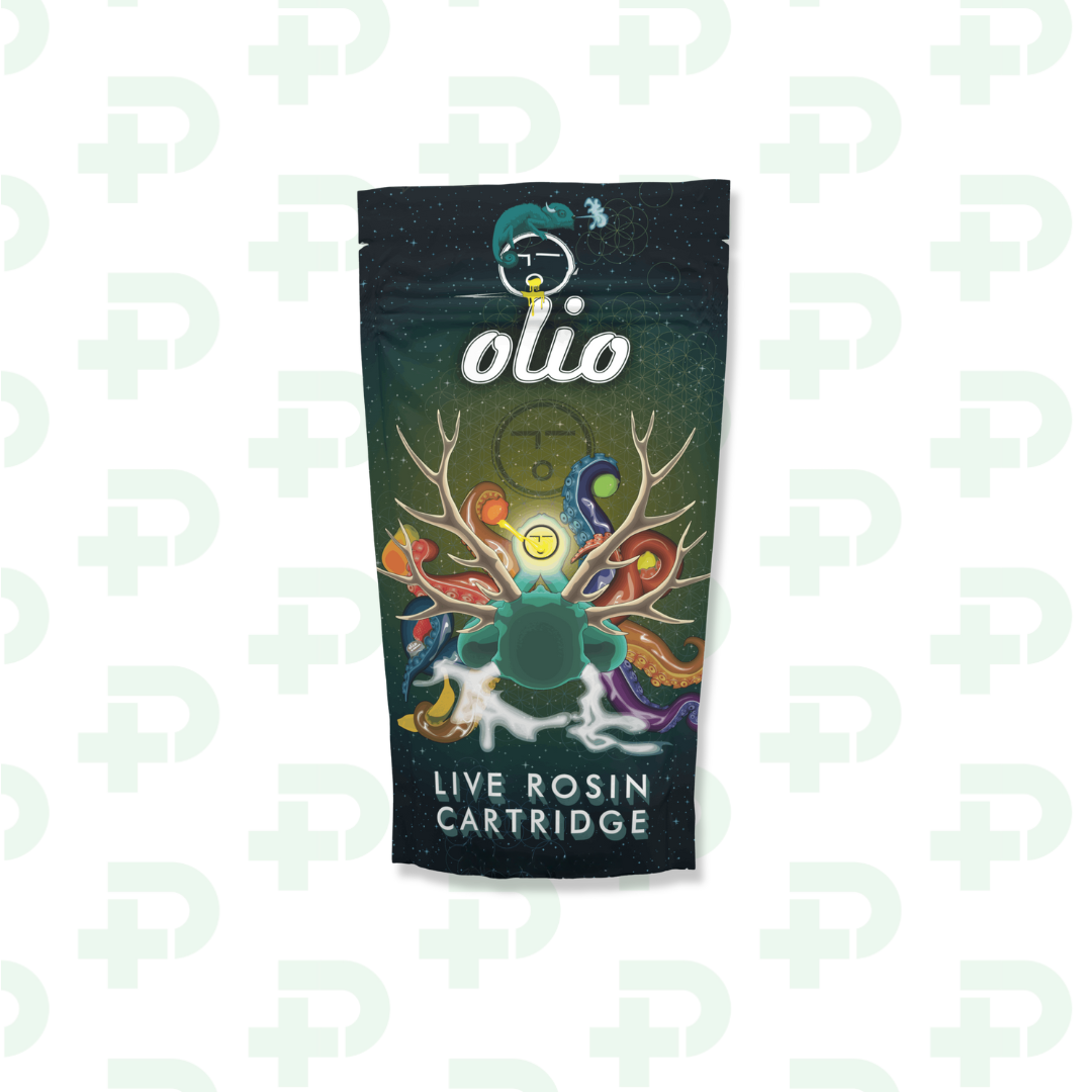 Photograph of product: Olio Live Rosin Cart - Mangosteen