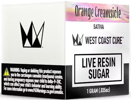 Photograph of product: Orange Creamsicle [S] - Live Resin Sugar