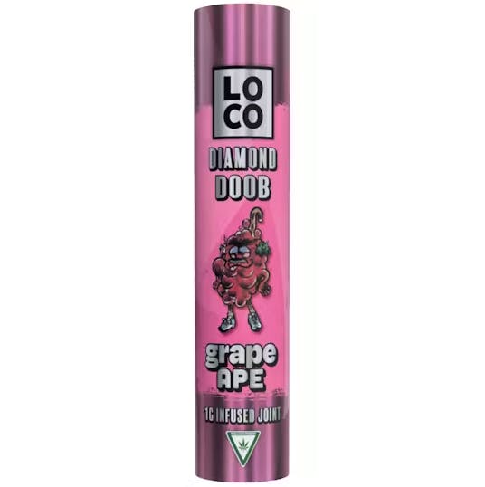 Photograph of product: LOCO Single Infused PreRoll - Grape Ape