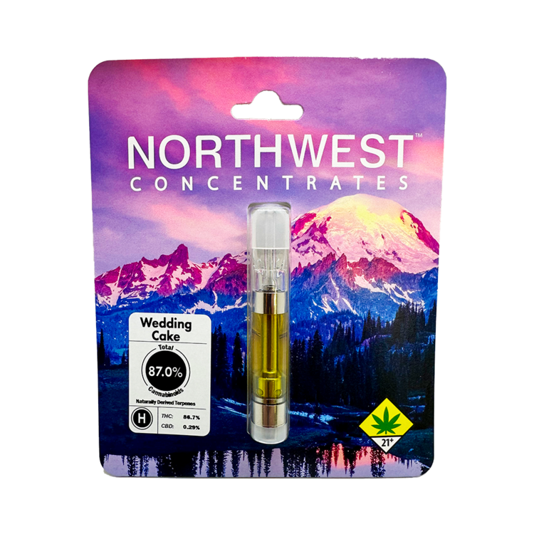 Photograph of product: Northwest Wedding Cake VAPE