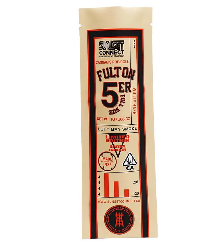 Photograph of product: Willie Haze Pre Roll 1 Grams