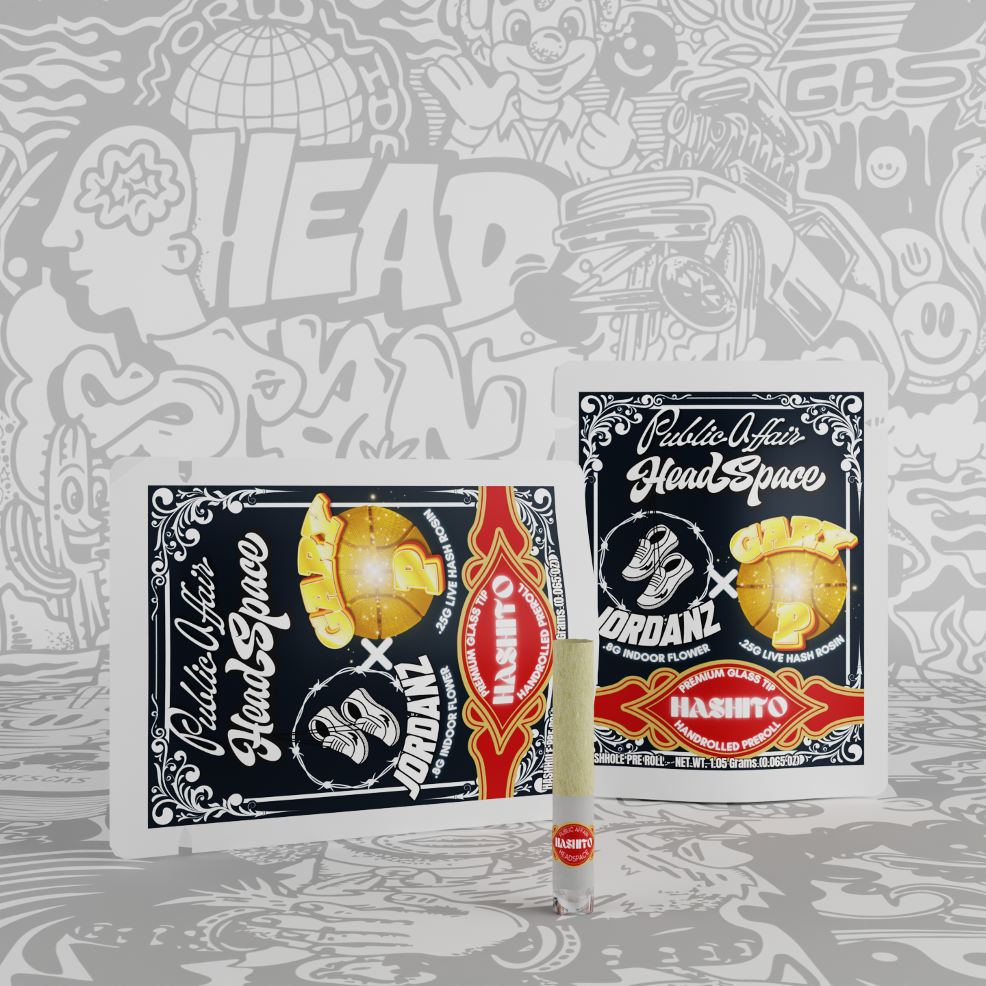 Photograph of product: au chocolatito Jordanz x Gary P 1.05G