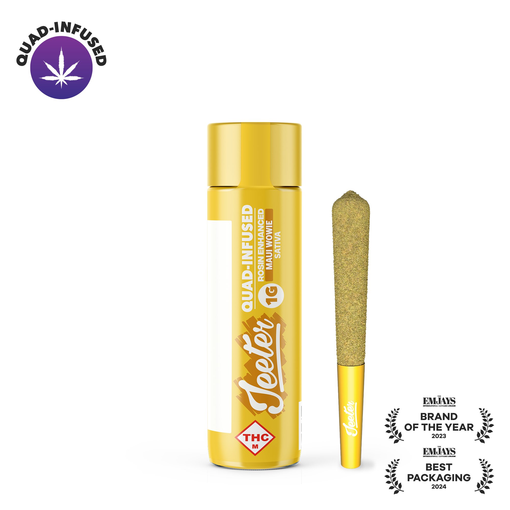 Photograph of product: 1g Infused Preroll | Maui Wowie