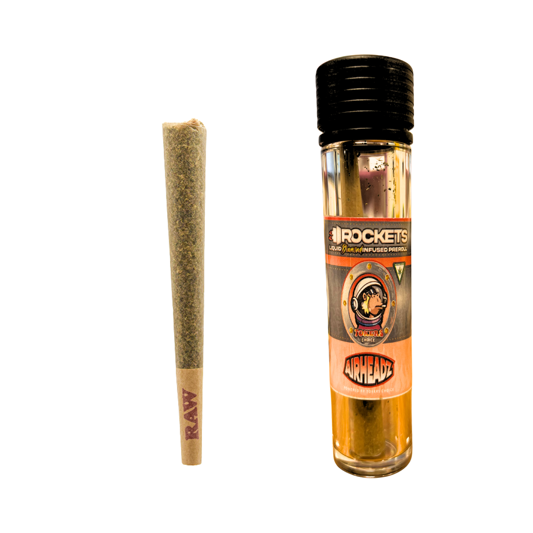 Photograph of product: Toker's Choice - Rocket - Airheadz (1.5g)