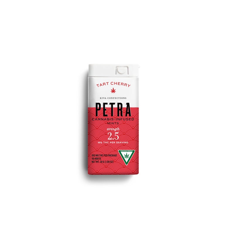 Photograph of product: Petra Tart Cherry Mints - 40 Pack