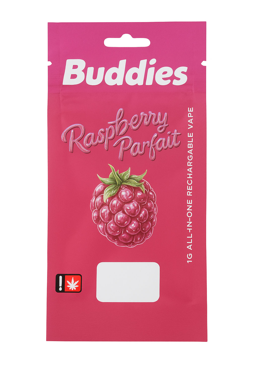 Photograph of product: Flavored Distillate AIO | Raspberry Parfait