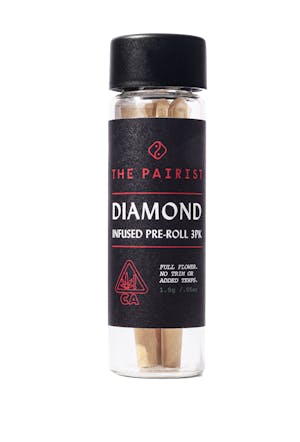 Photograph of product: Glitter Bomb Infused 3-Pk Prerolls 2.5g - 