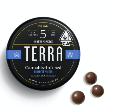 Photograph of product: Milk Chocolate Blueberries 100mg   20 Pack