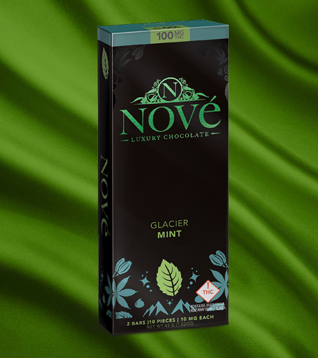 Photograph of product: Nove Chocolate - Glacier Mint 100mg
