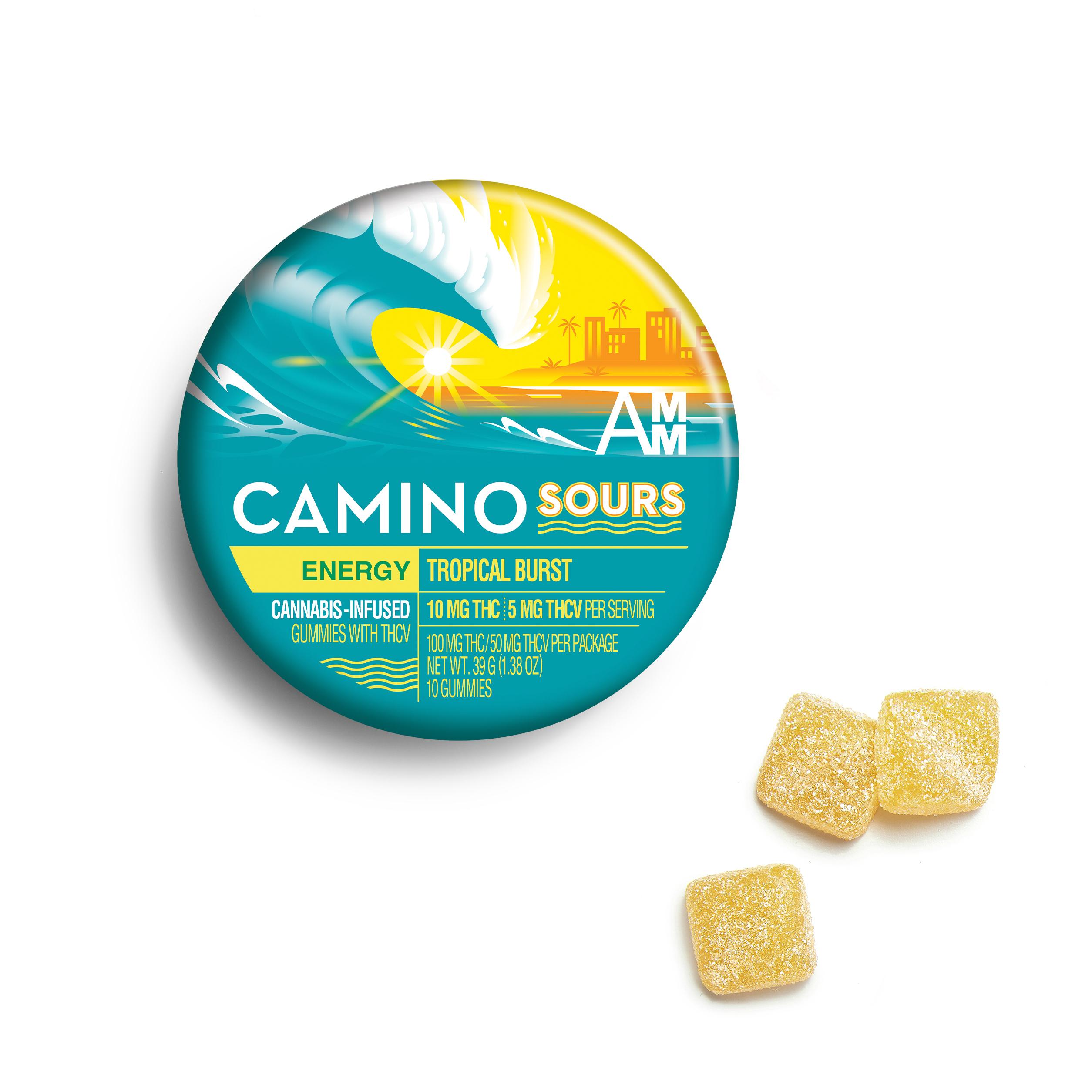 Photograph of product: 2:1 Sour Tropical Burst (Energy) Gummies