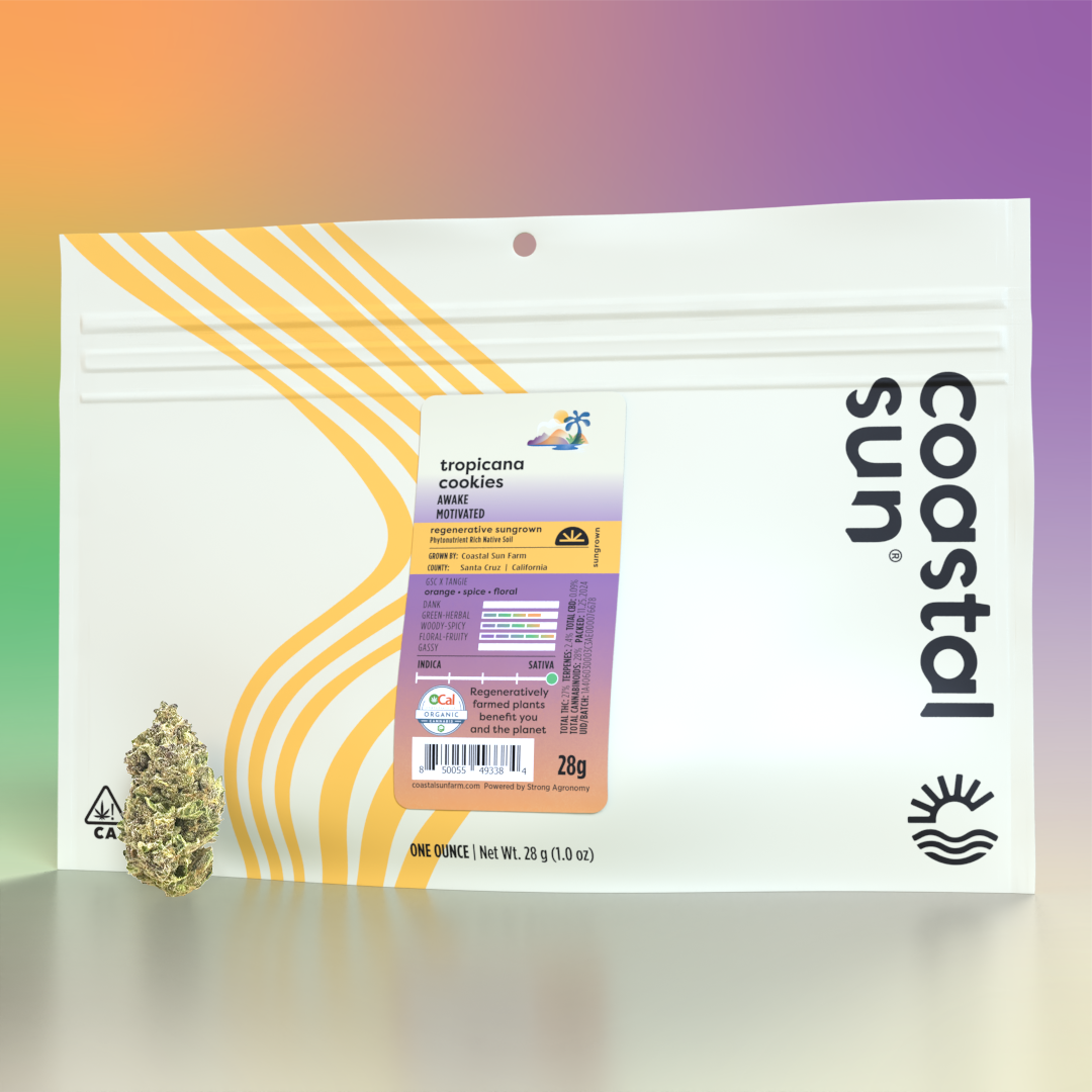 Photograph of product: Coastal Sun | Tropicana Cookies - 28g