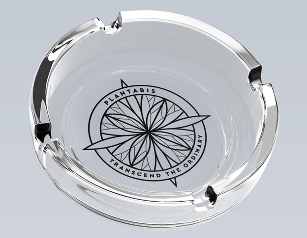 Photograph of product: Plantabis Glass Ash Tray