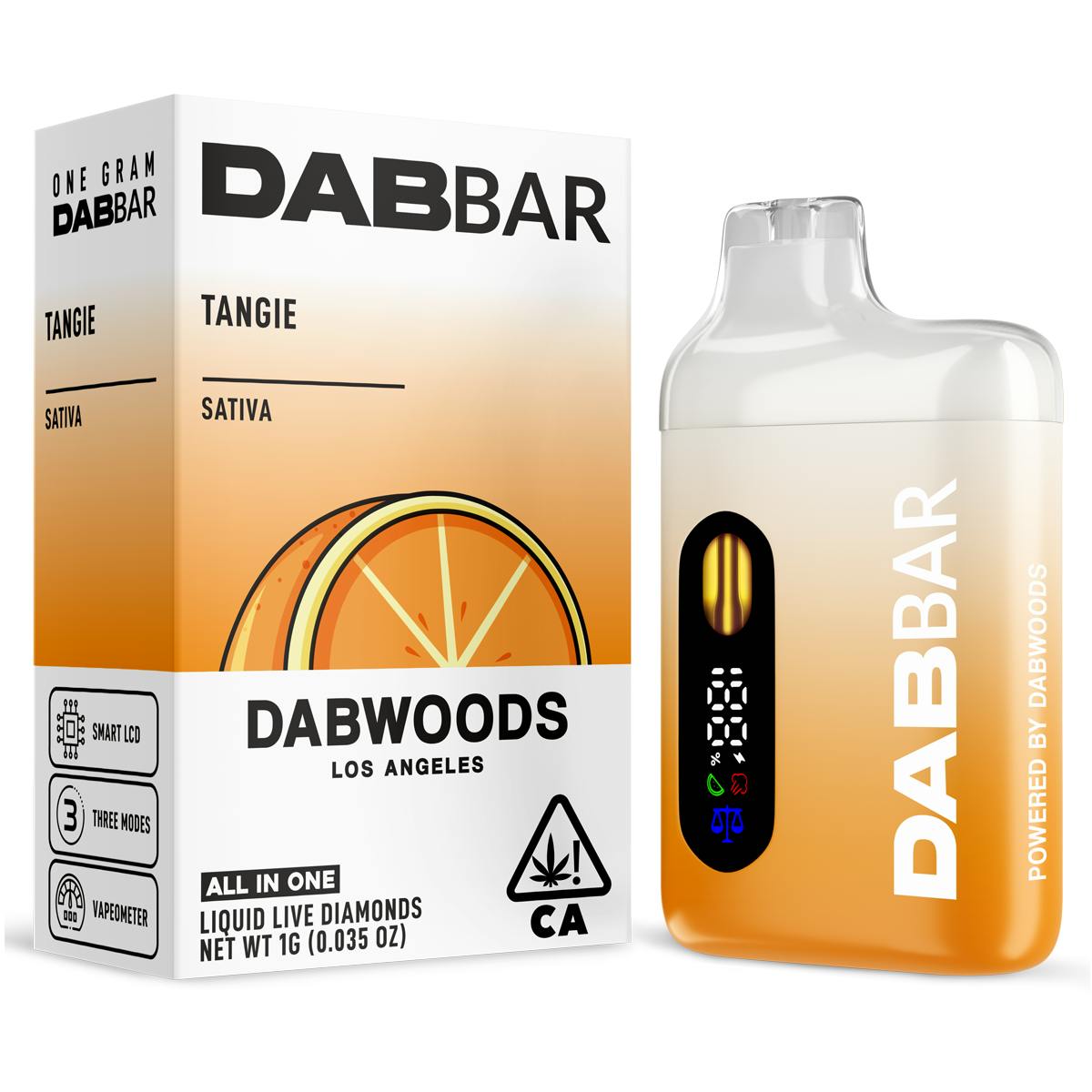 Photograph of product: Dabwoods | Tangie Liquid Diamonds All-In-One | 1g