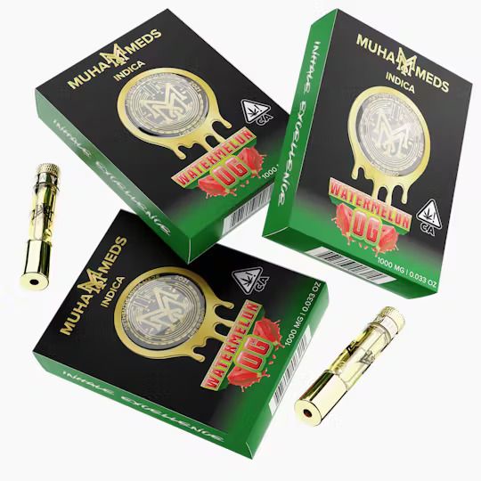 Photograph of product: Watermelon OG Vape Cartridge - 