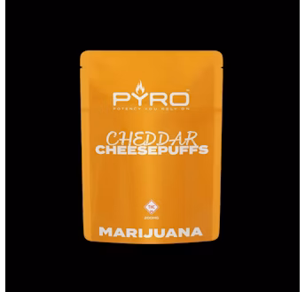 Photograph of product: Cheddar - Infused Cheese Puffs - - 200mg