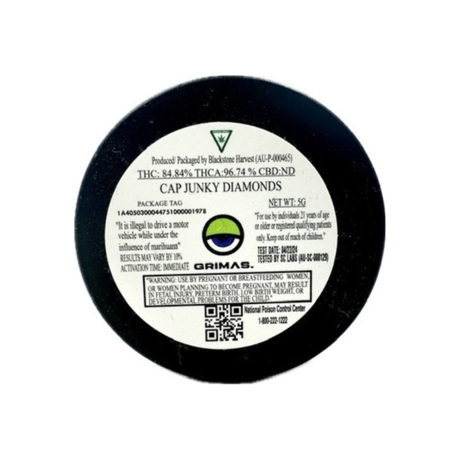 Photograph of product: Grimas - TH-oui  Diamonds - - Cap Junky