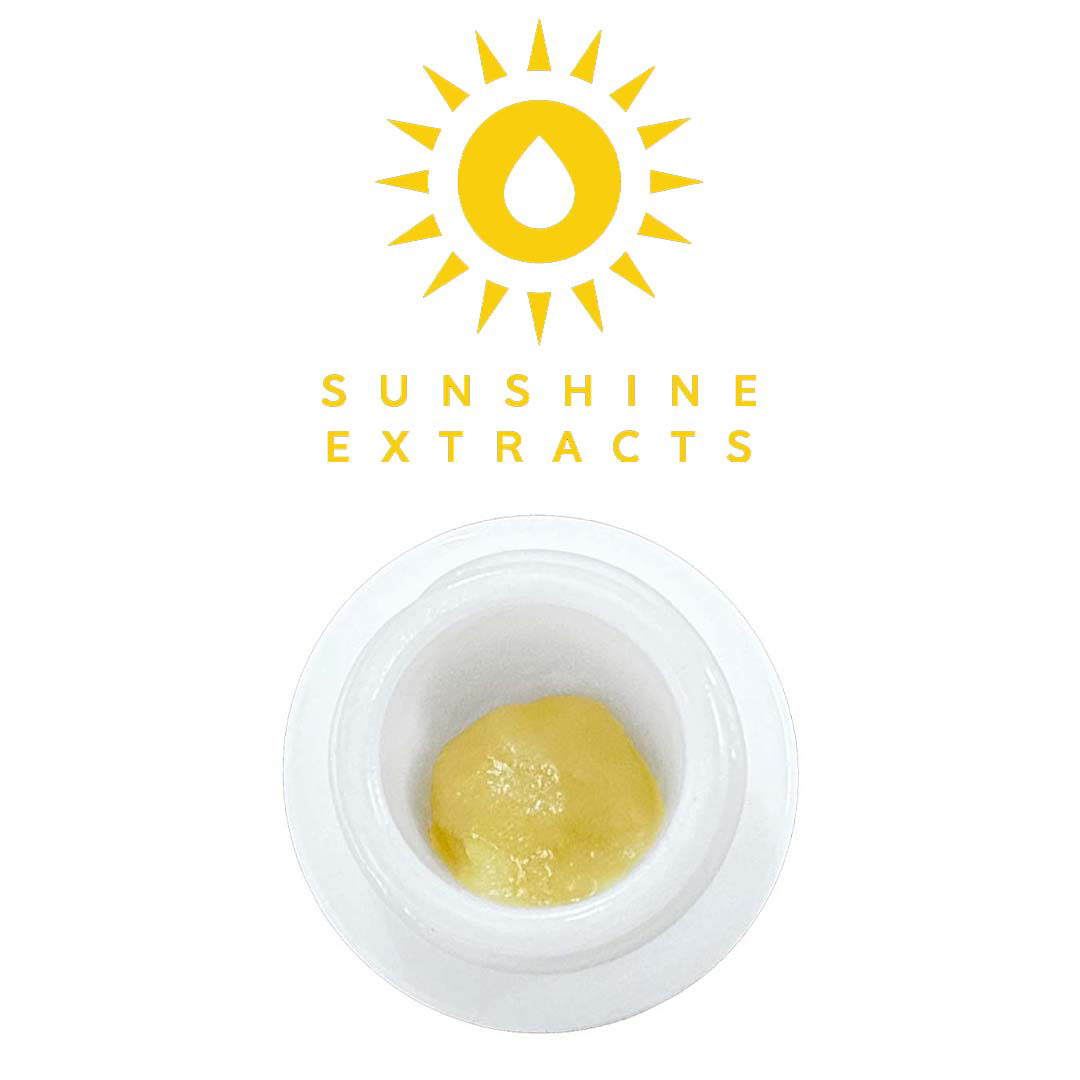 Photograph of product: Dirty Rainbow (H) - Full Spectrum Rosin - Sunshine Extracts