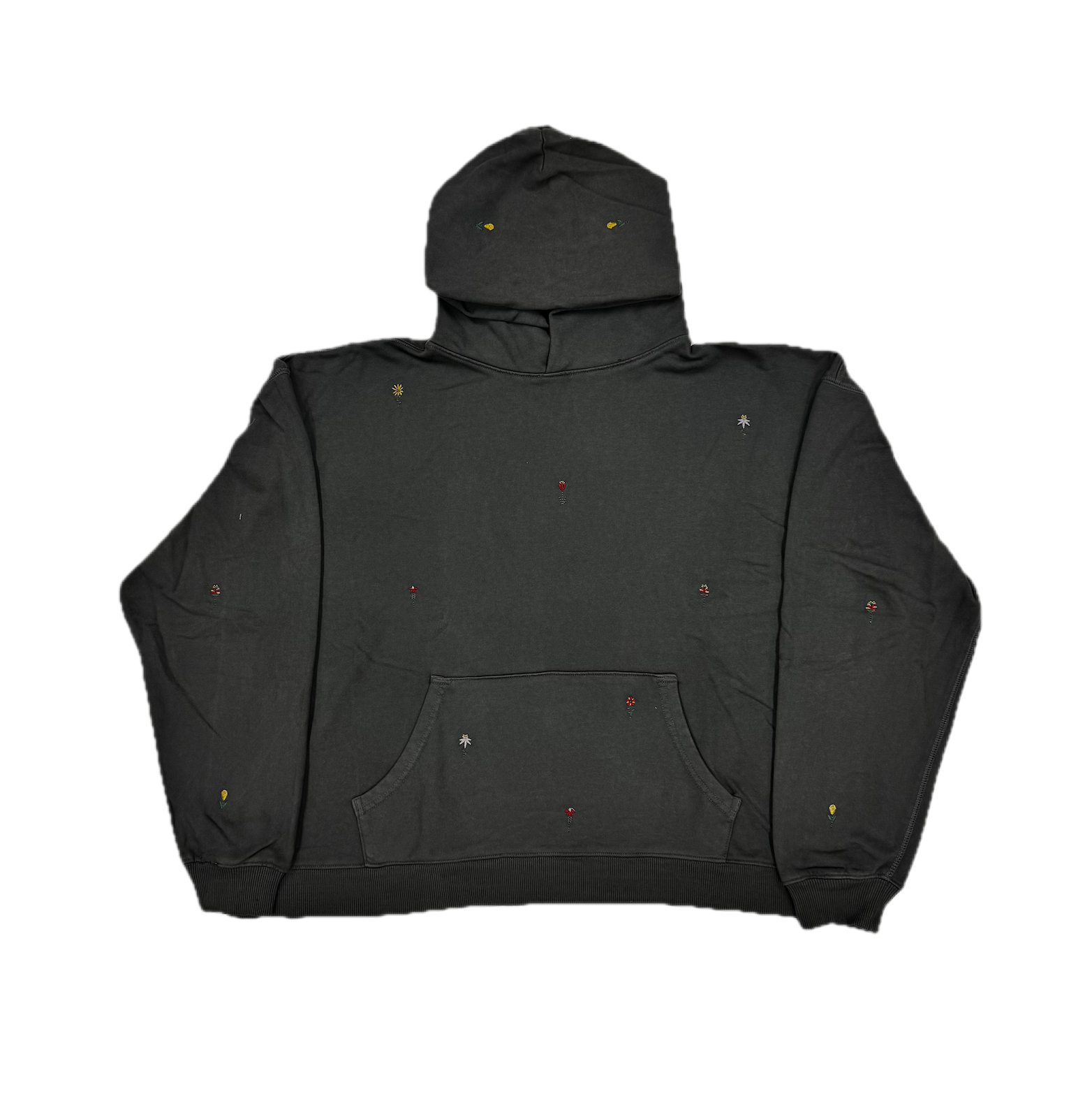 Photograph of product: THE FLOWERY Embroidered Hoodie Medium