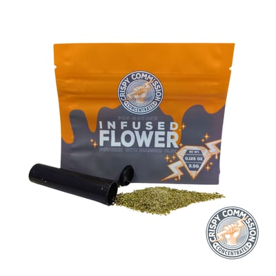 Photograph of product: Cheetah Piss | Infused Pre-Ground Flower | 3.5g (H)
