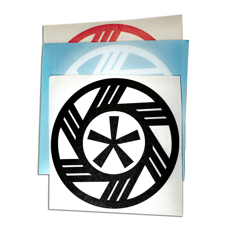 Photograph of product: $1 - Tokyo - (SM) White BachFlip Sticker