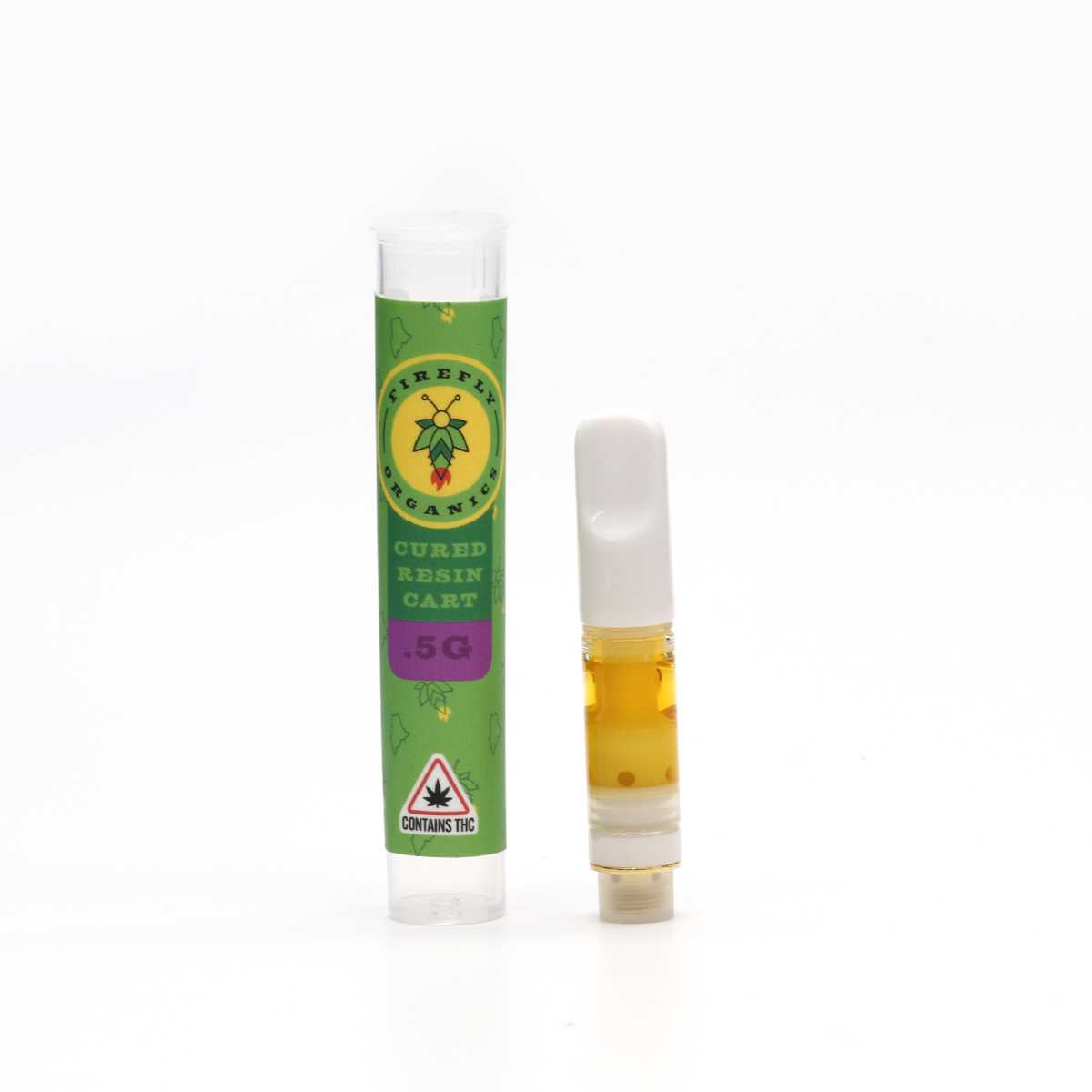 Photograph of product: Diesel Cookies 0.5g  Cured Resin Vape Cartridge : Firefly Organics