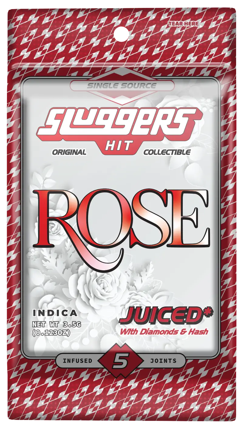 Photograph of product: Rose: Infused Pre-Rolls 5pk