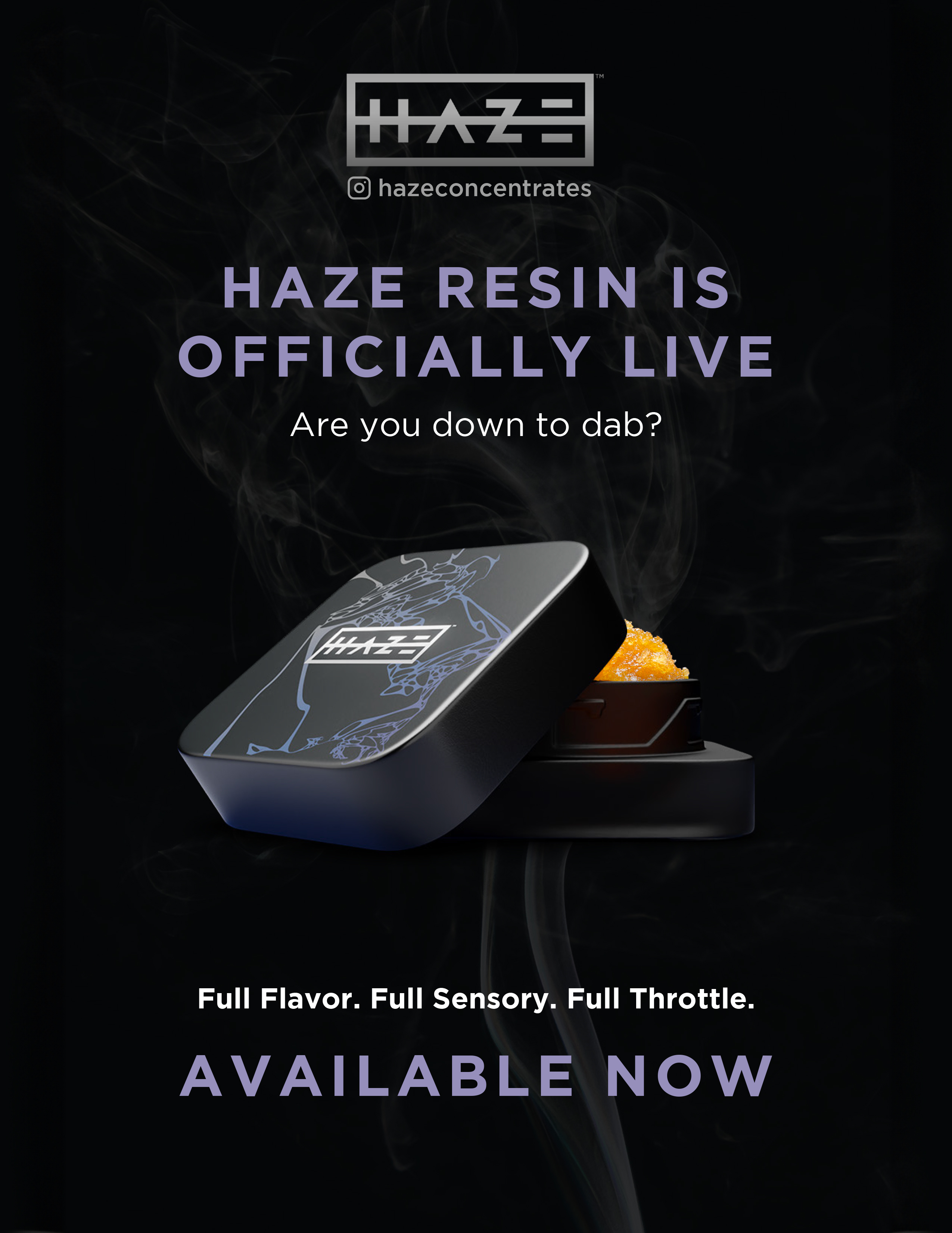 Photograph of product: Live Resin Thunder Beltz Badder 1g