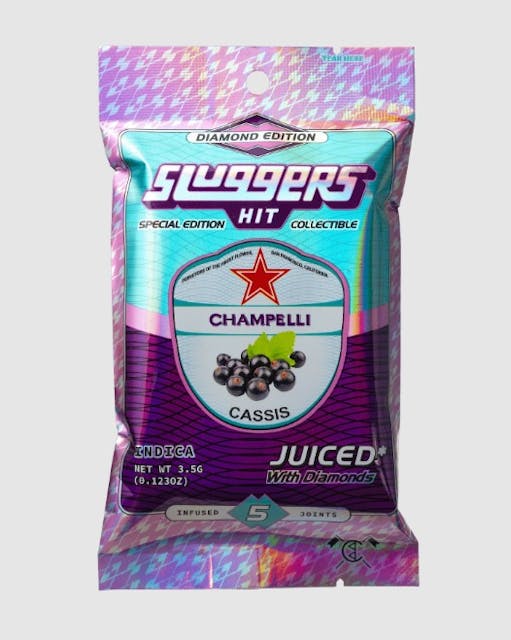 Photograph of product: $51.72 Champelli Sluggers Hit 5Pk Pre Rolls - 