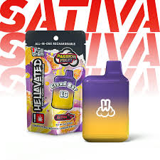 Photograph of product: Passionfruit Cloud Bar - Hellavated AIO Vape