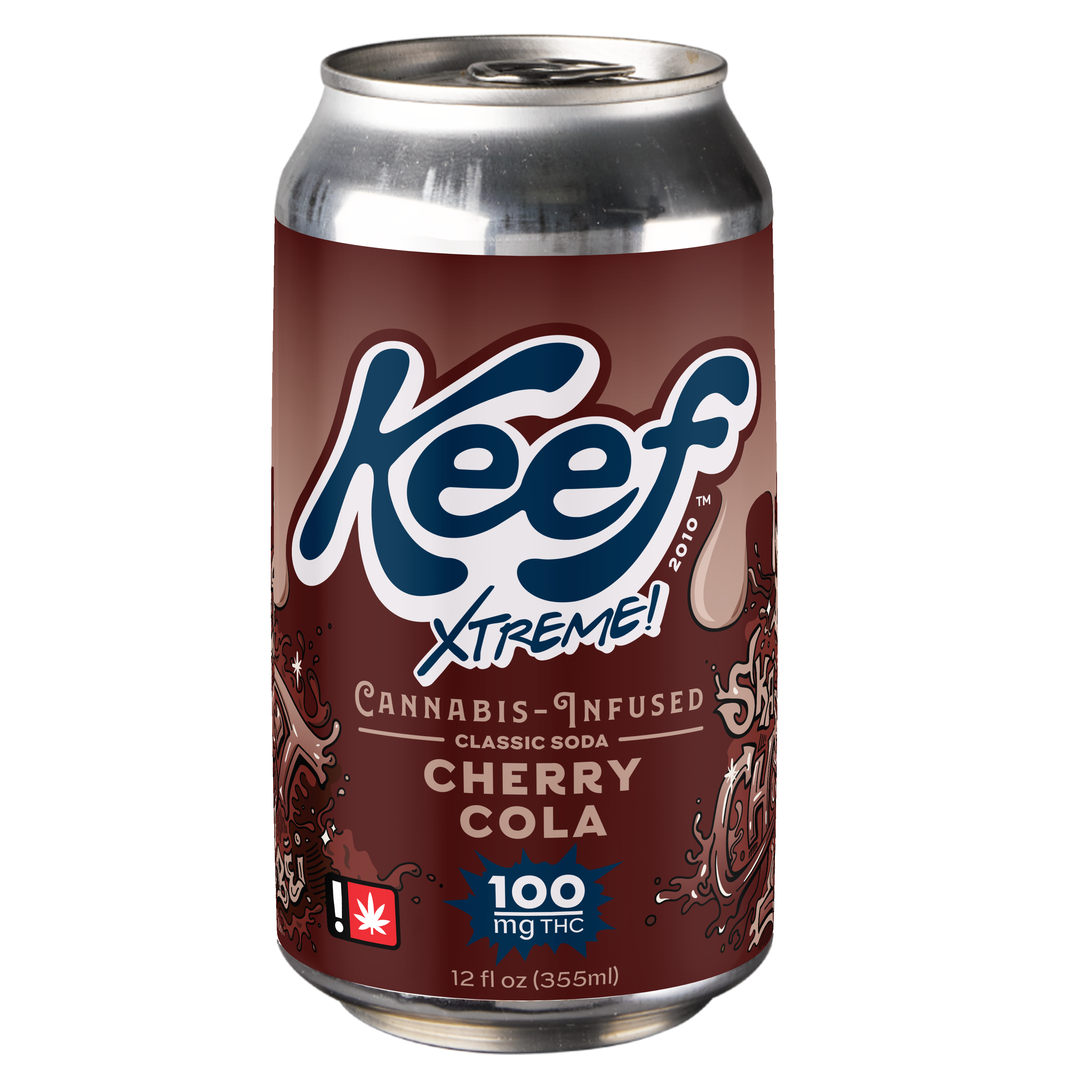 Photograph of product: Keef > Classic Sodas 100mg > Cherry Cola XTREME