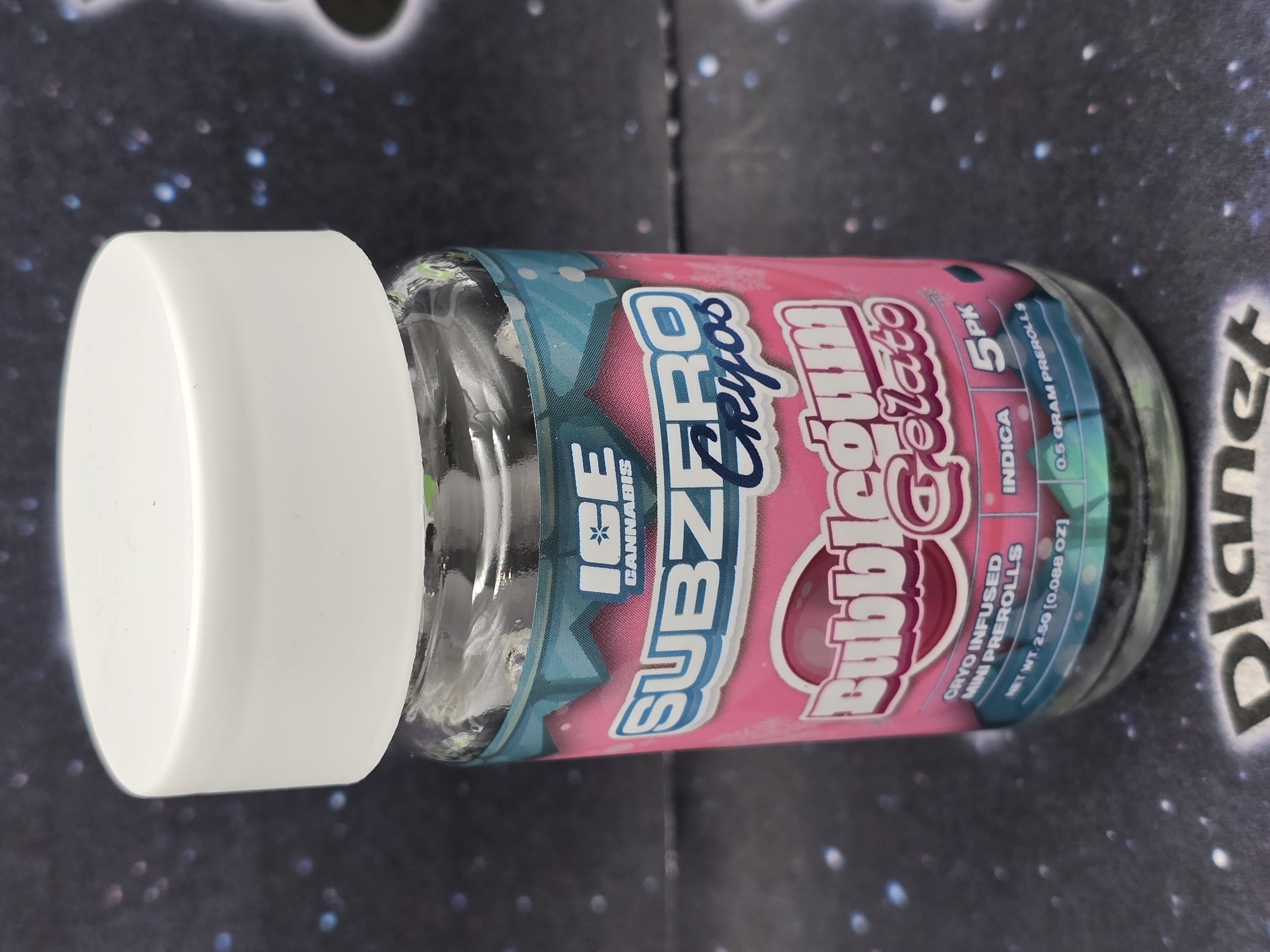 Photograph of product: Numb | Bubblegum OG Cryo Infused Preroll Pack