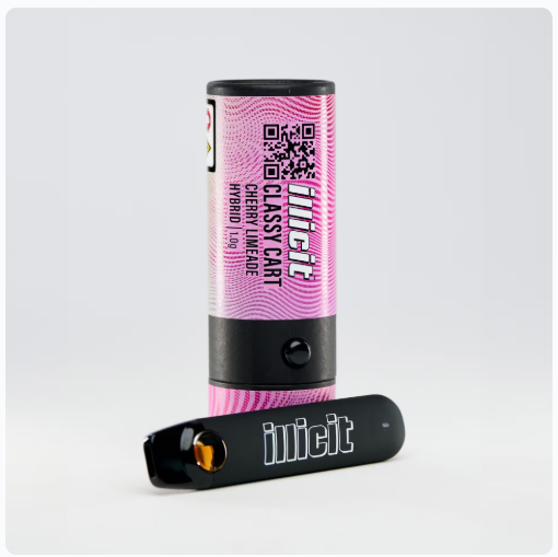Photograph of product: Illicit | Disposable Cart | Cherry Limeade | 1.0g
