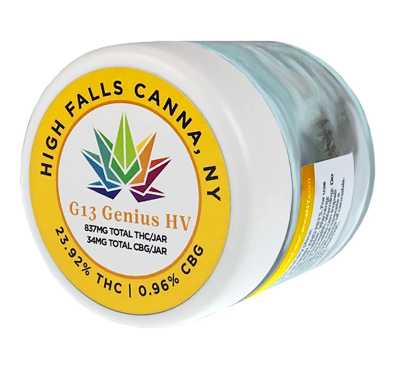 Photograph of product: High Falls Canna - G13 Genius Flower - 3.5g