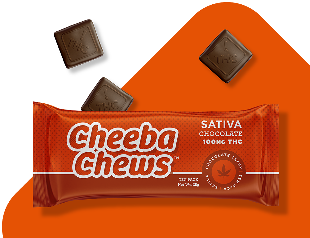 Photograph of Product: Strawberry Chews | 100mg