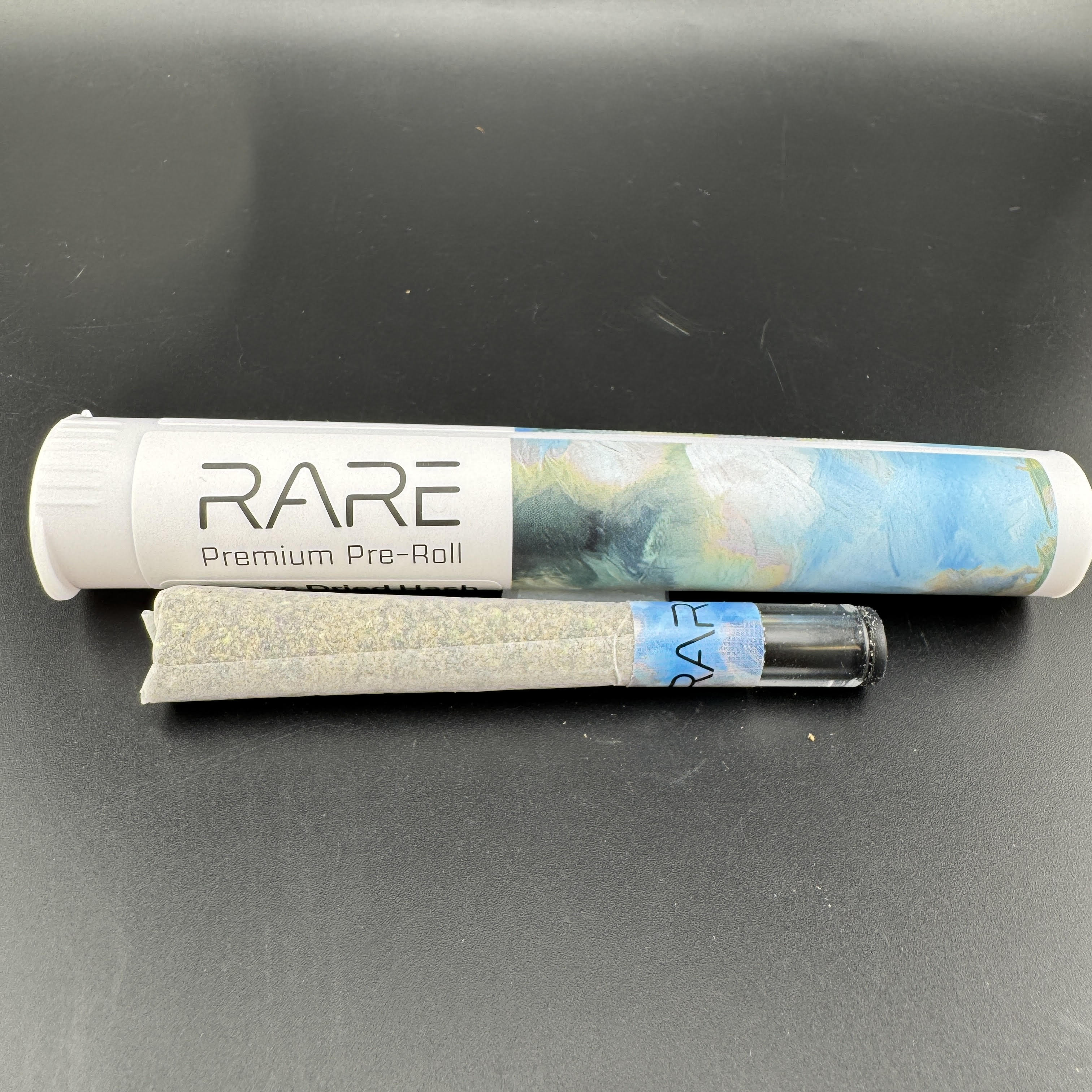Photograph of product: Banana Cooler x Purple Milk Pre-Roll au chocolat Infused | Hybrid | Rare