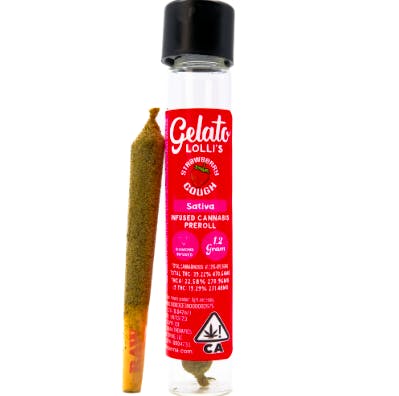 Photograph of product: Strawberry Cough 1.2G Lolli - 