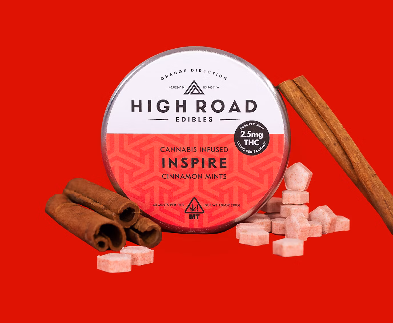 Photograph of product: Cinnamon Mints