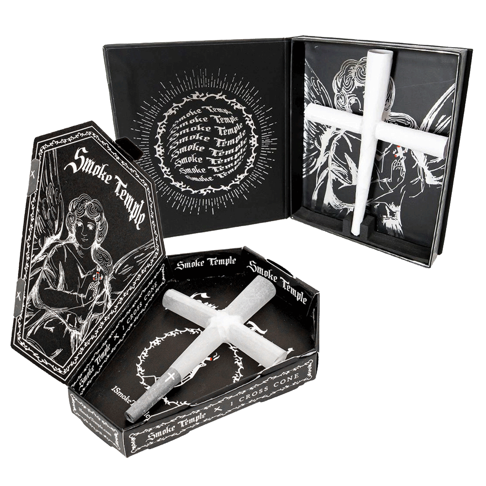 Photograph of product: Cones - Smoke Temple - Cross Cone 1pk (1 1/4 )